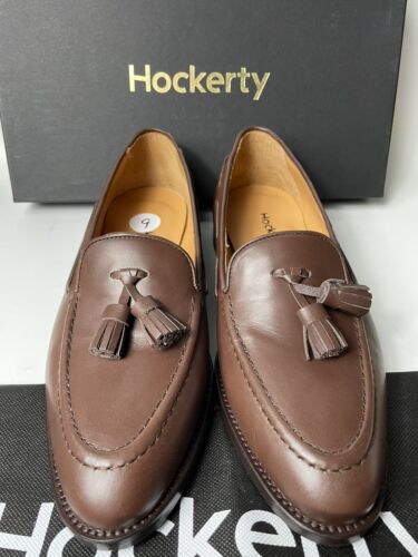 Hockerty Brown Leather Tassel Slip On Dress Shoes Men’s Sz 41 Made In Spain - Picture 8 of 15