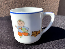 RUDOLSTADT HAPPIFATS CHILDS TEA SET CUP BEYER  BOCK GERMANY