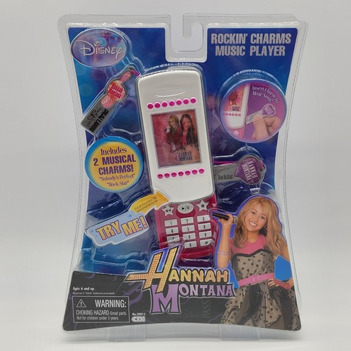 Hannah Montana Rockin Charms Music Player Nobody's Perfect Disney Miley Cyrus - Picture 1 of 12