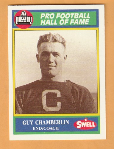 Guy Chamberlin Canton Bulldogs 1990 Swell Greats #23 Nebraska Cornhuskers 9U