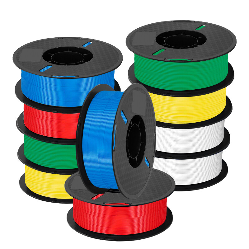 PLA PETG Filament 5/10KG für FDM 3D Drucker Verbrauchsmaterial 1.75mm Spule DE