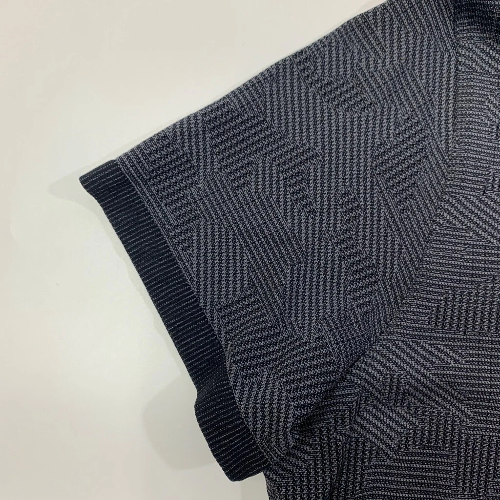 lululemon run swiftly breathe short sleeve black camo shirt