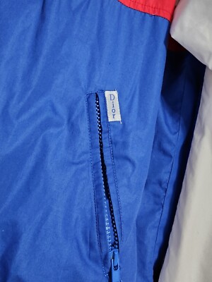 Christian Dior Monsieur Track Jacket Size L Red White Blue Christian Dior Monsieur Track Jacket Size L Red White Blue