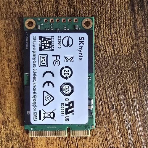 SK HYNIX 256GB SC210 mSATA SSD HFS256G3AMND-2200A AG (P/N: 096JYY) - Picture 2 of 2
