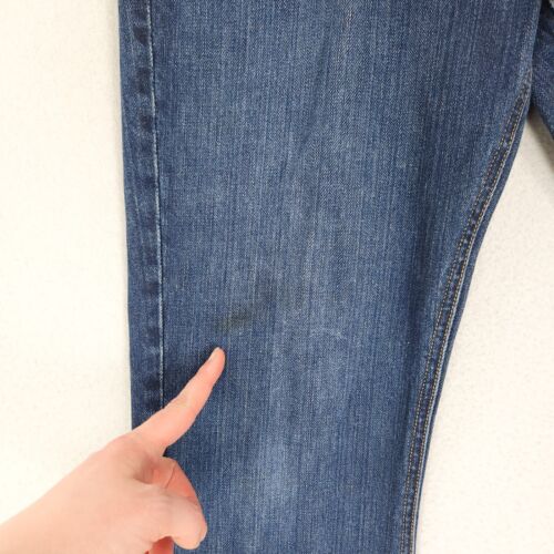 J Crew Jeans Mens 31X32 Blue Sutton Straight Leg Dark Wash Cotton Casual Denim - Picture 3 of 12
