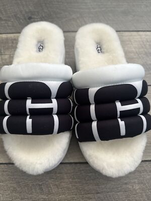 【未使用】UGG MAXI SLIDE LOGO Maxi Graphic Slide Sandal | UGG®