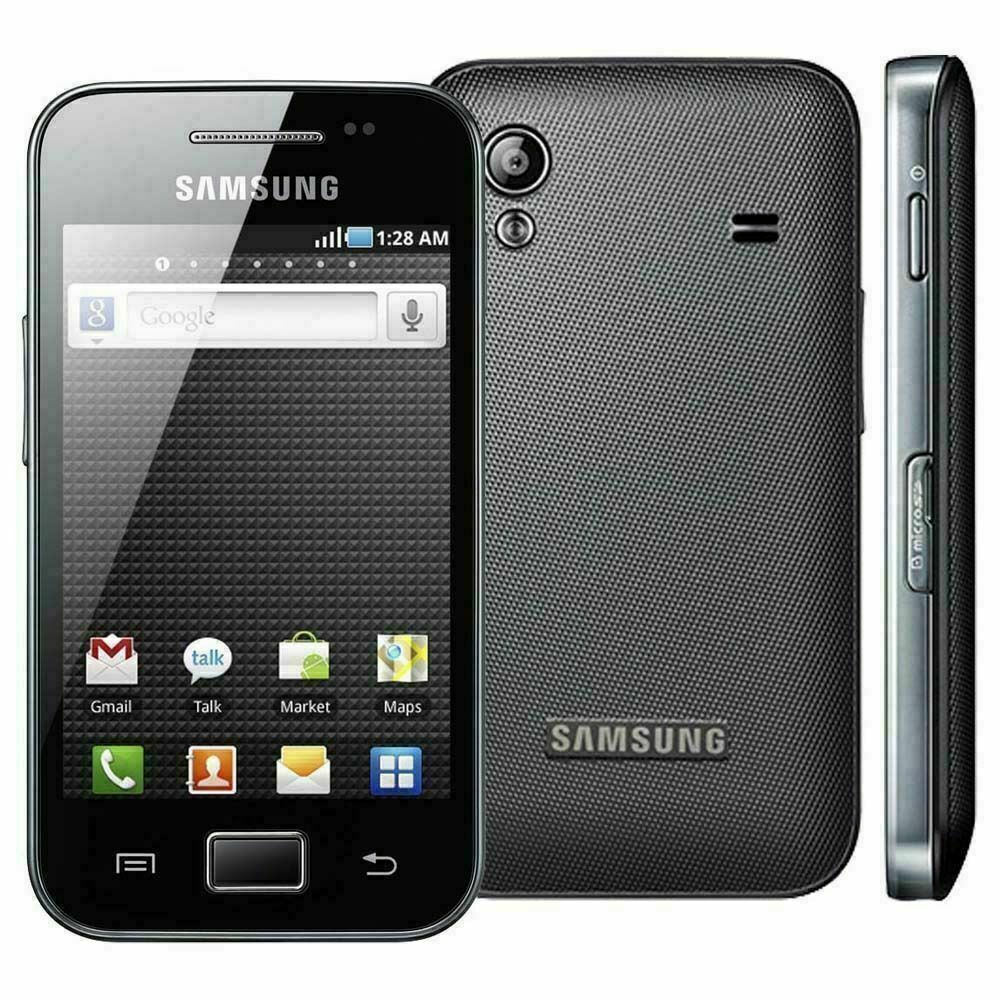 Téléphone portable Samsung Galaxy Ace GT-5830i 3G Sim débloqué gratuitement noir dans sa boîte complète - Photo 4 sur 4
