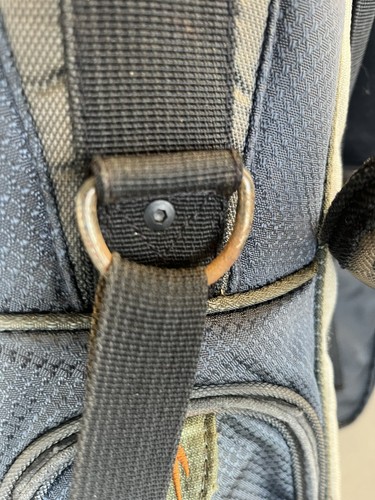 Calloway Warbird Hot XTT; With stand; Used: Walking Golf Bag Beige/ Grey /Black - Picture 5 of 6