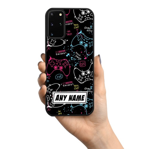 Personalisierte Handyhülle für Samsung Galaxy Gaming Controller Muster Name Geschenk - Bild 2 von 7