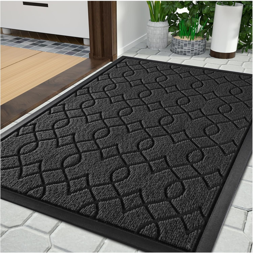 Front Door Mat, All-Season Waterproof Door Mats outside Entrance, All-Weather Ou - Picture 8 of 12
