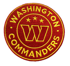FABULOUS WASHINGTON COMMANDERS EMBROIDERED IRON-ON PATCH...