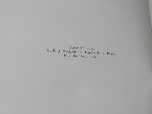 1912 California Fruits and How to Grow Them Edward Wickson Agriculture Farming - Picture 5 of 9