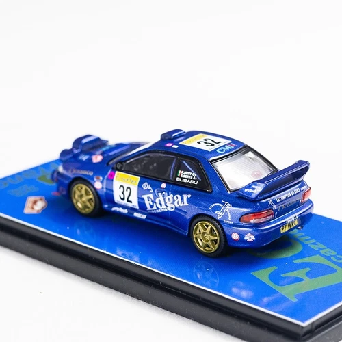 Fine Works64 1:64 Subaru WRC 1998 Rally Champion Limited 500 Diecast Model Car - Picture 4 of 5