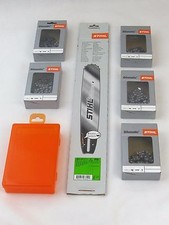 Stihl Führungsschiene Rollomatic 40cm 3003 000 6113 +5Halbmeißelkette +Kettenbox