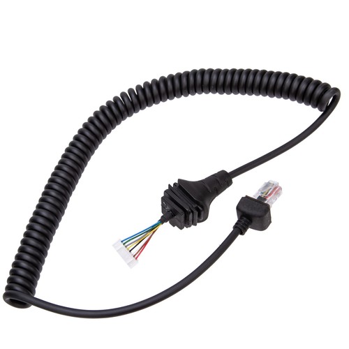 Handheld Radio Mic Microphone Speaker Cable For ICOM HM152/HM154 IC F221 F520 A - Zdjęcie 5 z 8