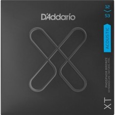 D'Addario XT Extended Life Phosphor Bronze Acoustic strings 12-53, XTAPB1253