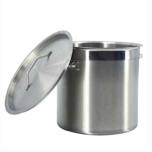 Commercial Stainless Steel Deep Stock Pot Cater Stew Soup Boiling Pan With Lid - Picture 72 of 119