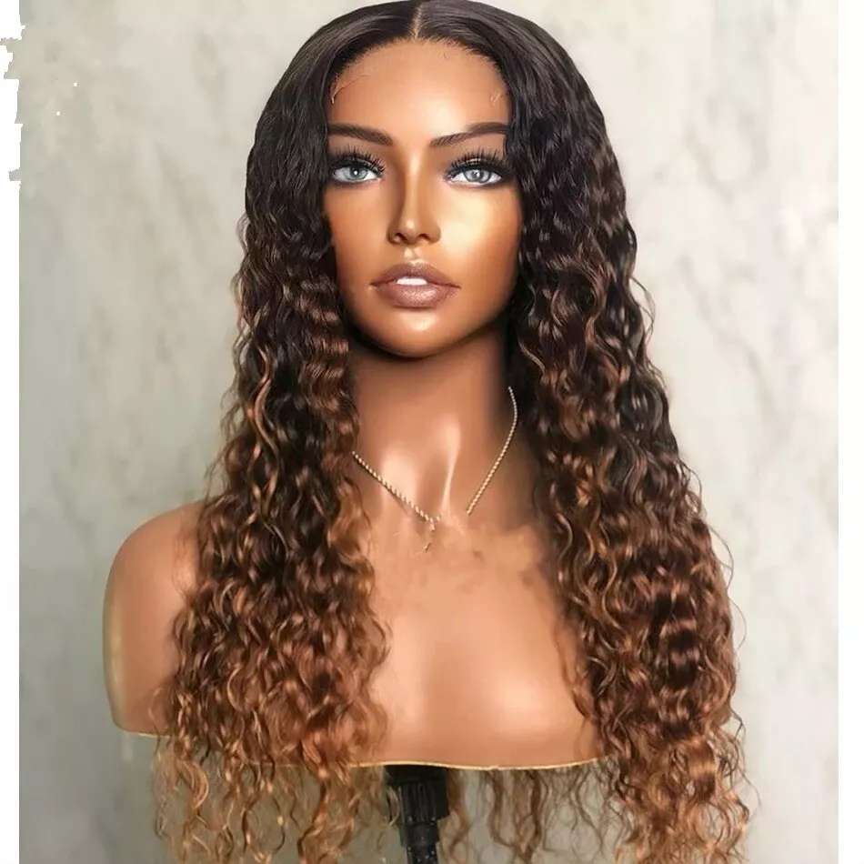 Human hair top wigs unprocessed