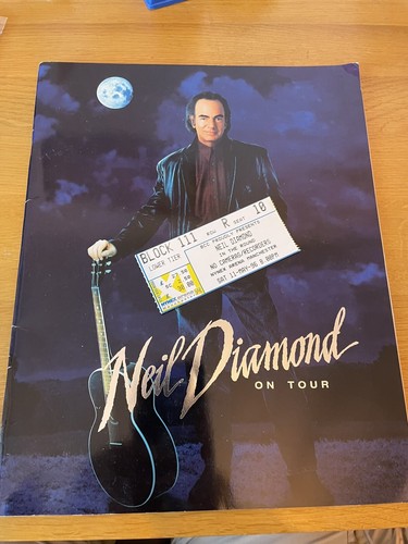 Neil Diamond Programme And Ticket 1996 - Picture 1 of 3