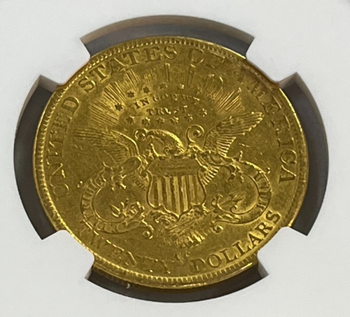 1890 CC $20 Gold Liberty Head NGC AU Details Obverse Scratched - Carson City - Picture 8 of 18