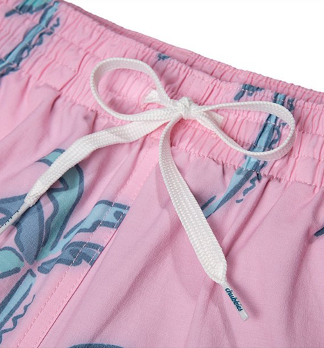 Costume da bagno Chubbies uomo XL Lotta Coladas stampa palma 5,5" sbiadito nuovo con etichetta - Foto 4 di 5
