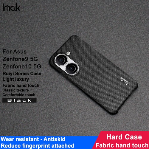 For Asus Zenfone 10 / 9 Case IMAK Cloth Fabric Slim PC Hard Back Cover case - Picture 13 of 30