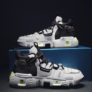 Men-039-s-Casual-Running-Shoes-Sports-Fashion-Sneakers-Breathable-Mid-top-Athletic