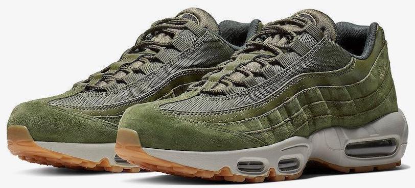 Nike Air Max 95 Olive Canvas for Sale | Authenticity