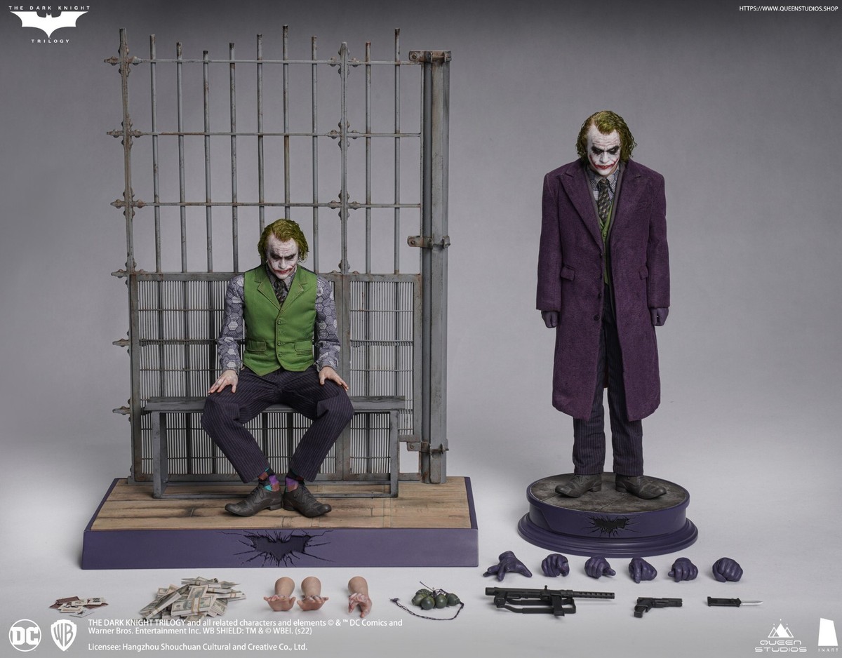 Inart Queen Studio Joker Dark Knight Ledger Deluxe Rooted 2