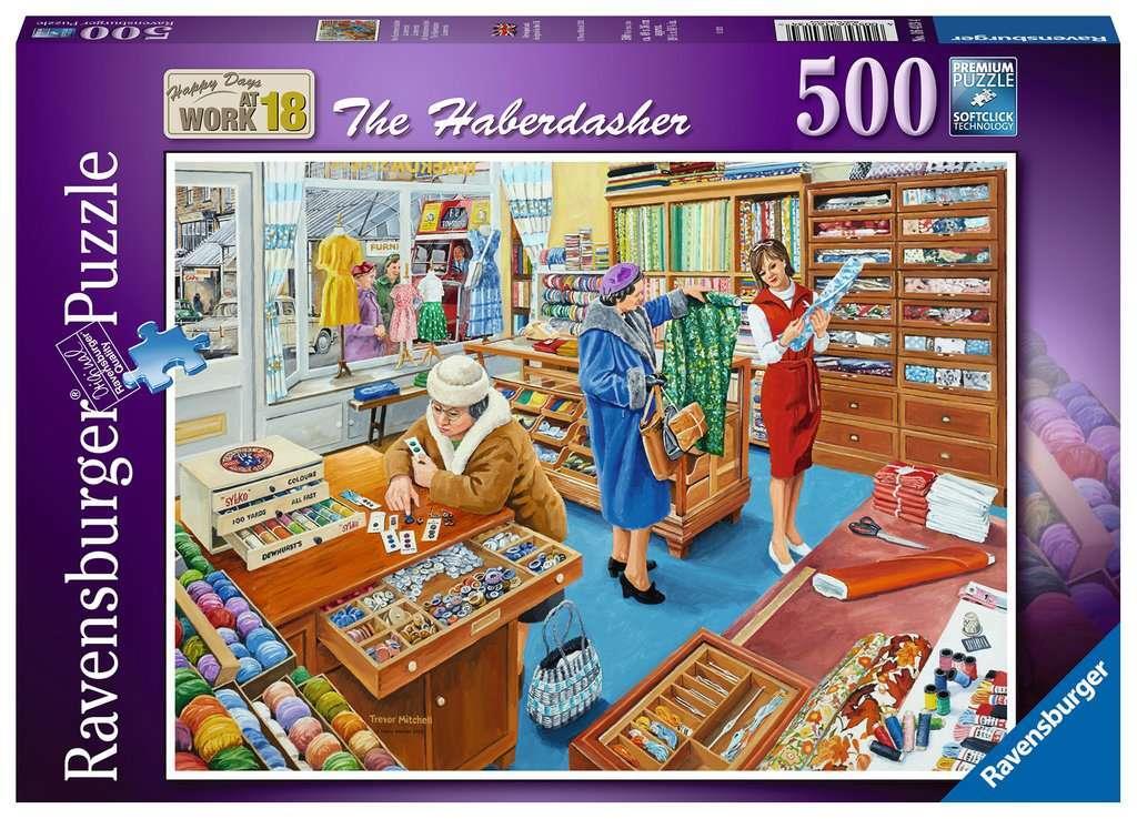 Ravensburger 16413 Happy Days at Work No.18 The Haberdasher 500 Piece Jigsaw