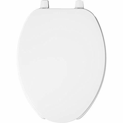 BEMIS 75 000 Commercial Open Front Toilet Seat with Cover,  - Picture 11 of 18