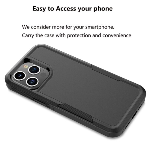 Custodia telefono antiurto + schermo per iPhone 16 Pro Max 15 14 Plus 13 12 Pro - Foto 18 di 53