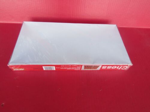 BOARD GAME CHESS BY PRESSMAN 1124A Black & Ivory Plastic Staunton Pieces NEW - Picture 2 of 2