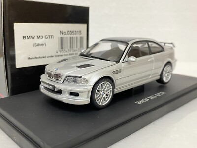 1:43 KYOSHO BMW E46 M3 GTR SILVER diecast model car | eBay