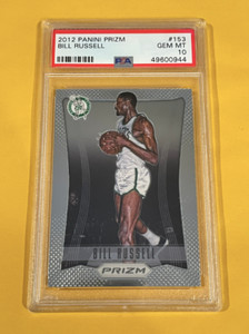 2012-13 Panini Prizm #153 Bill Russell PSA 10 GEM MINT MD283
