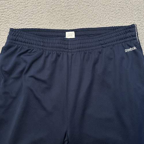 Reebok Hydromove Athletic Sweatpants Men's XXL Navy Wide Leg Heavyweight Stretch - Picture 3 of 13