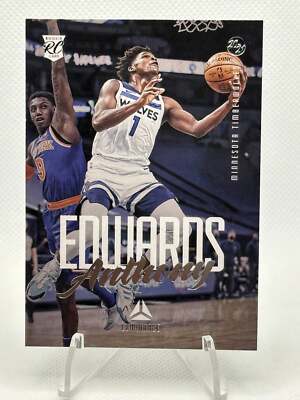 2020-21 Panini Luminance #143 Anthony Edwards (RC)