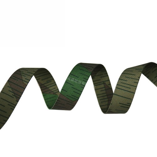 Camouflage woven tape webbing Vest waistband shoulder strap MOLLE accessory - Picture 128 of 332