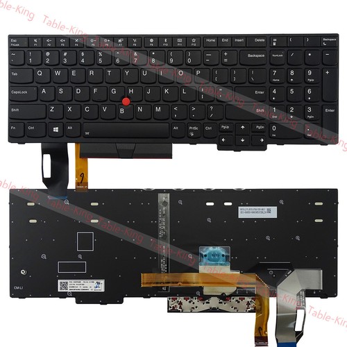 US Tastatur mit Hintergrundbeleuchtung für Lenovo Thinkpad T470 T460S E480 (138 Modelle zur Auswahl) - Bild 34 von 143