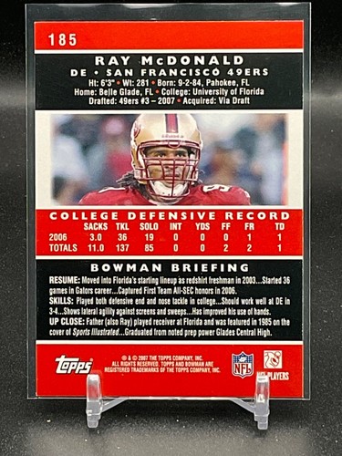 San Francisco 49ers *Choose Your Football Cards* Rookies Inserts (Updated 5/1) - Picture 173 of 347