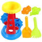5Pcs Beach Water Wheel Beach Sand Molds Outside Toys Kids Outdoor Toys