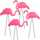 Giftexpress Pink Flamingos Yard Decorations - 4 Pack Extra Large 24" Tall Plasti