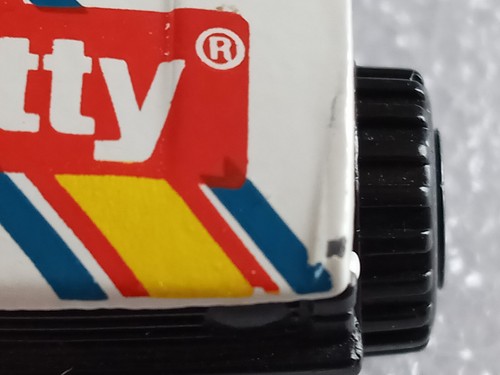 Vtg 1990 Hot Wheels Range Rover Getty Gas Promotional White Car Land Nice D.D. - Picture 7 of 18
