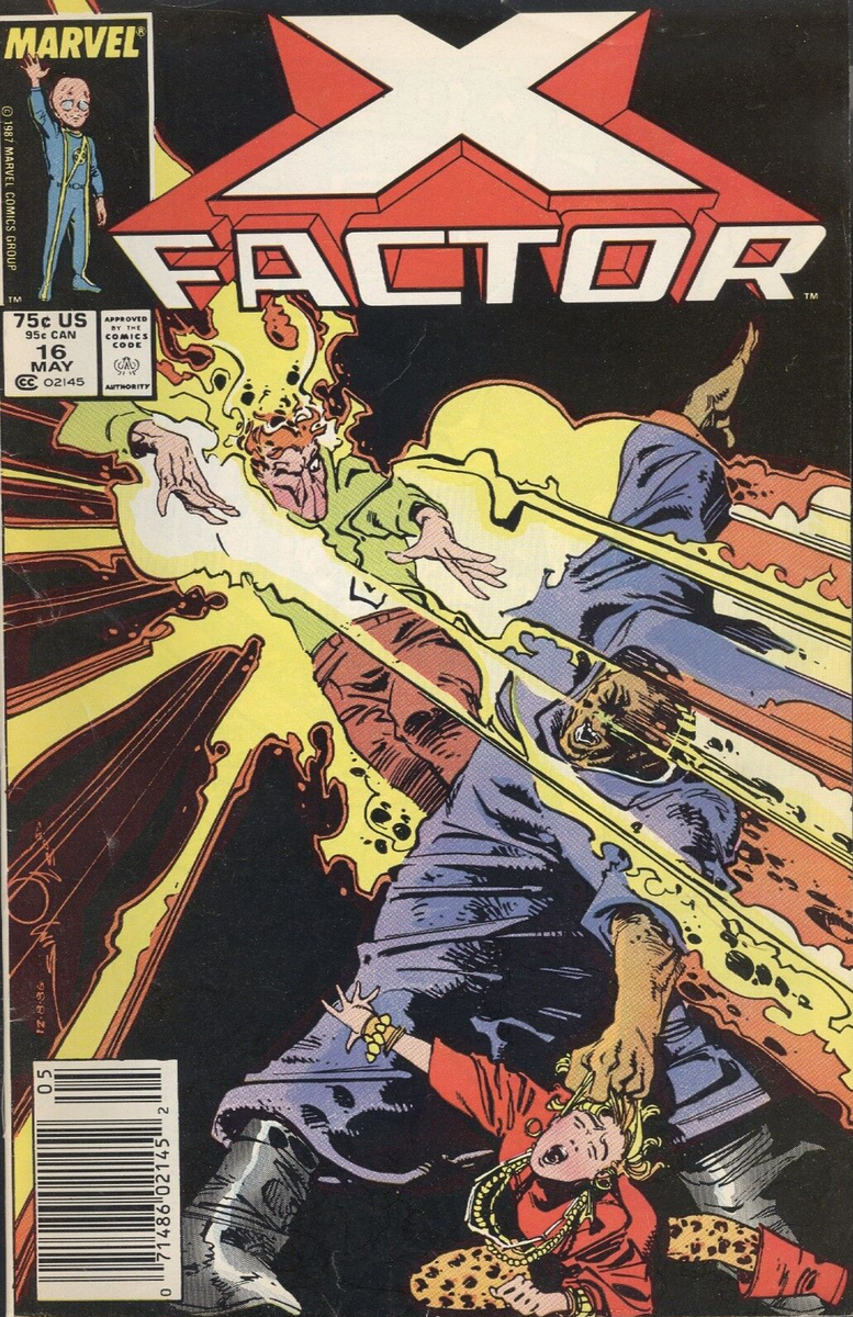 Marvel X-Factor 16 May 1987 Playing With Fire Mazzucchelli