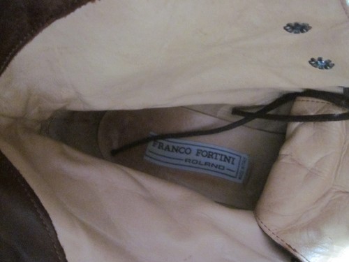 Damen Stiefelette Franco Fortini Roland Leder Größe 40 Braun - Bild 5 von 5