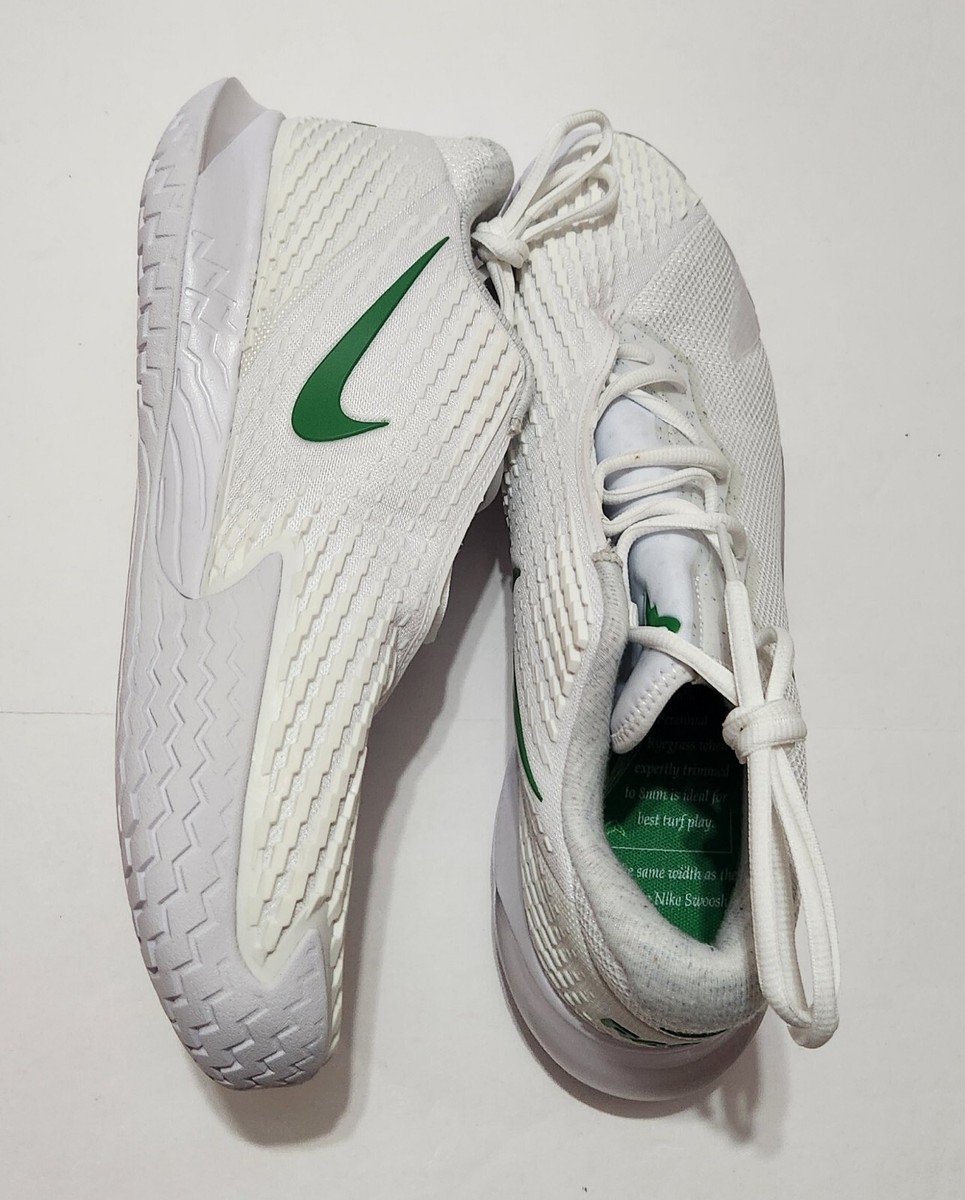 Nike Zoom Vapor Cage 4 Rafa Tennis White Green Mens Size 13