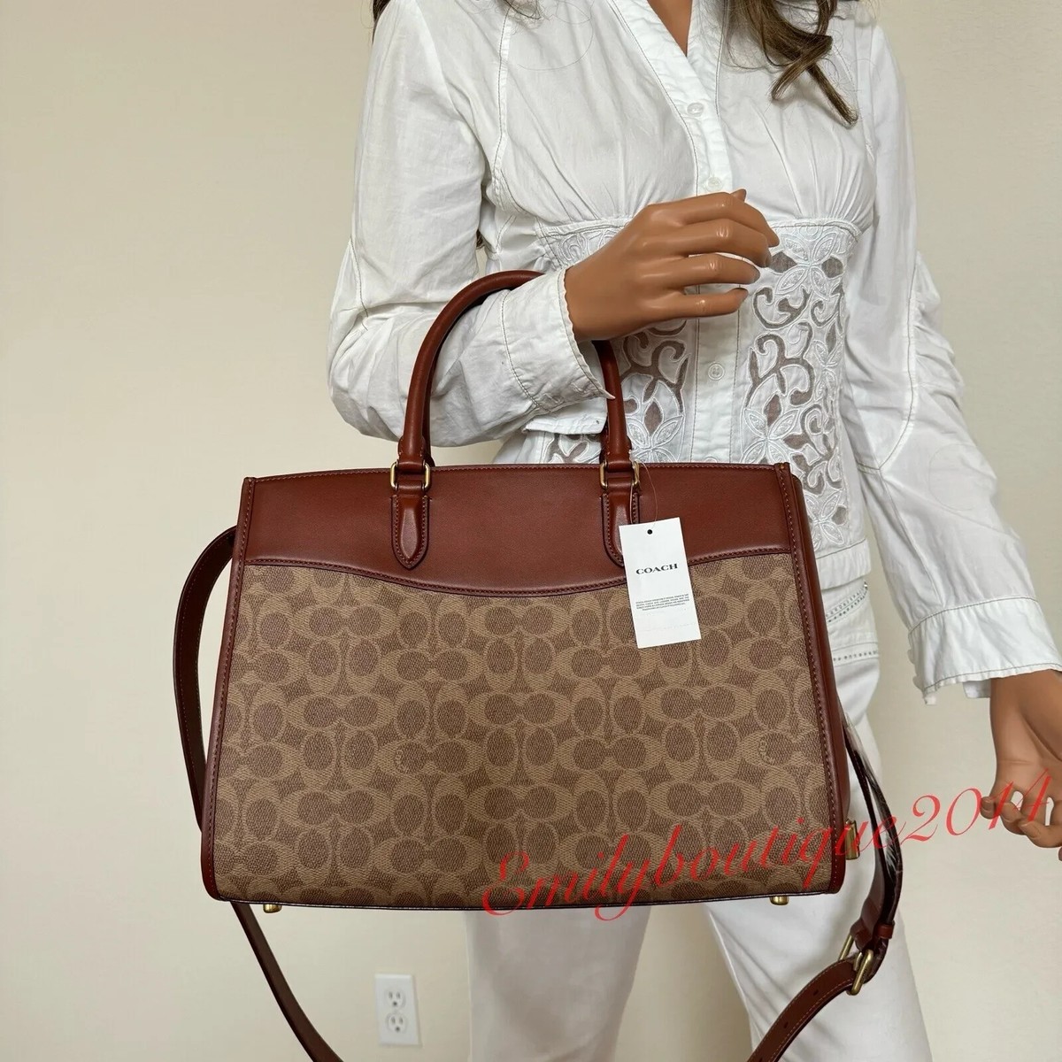 Bond bag in signature canvas deals