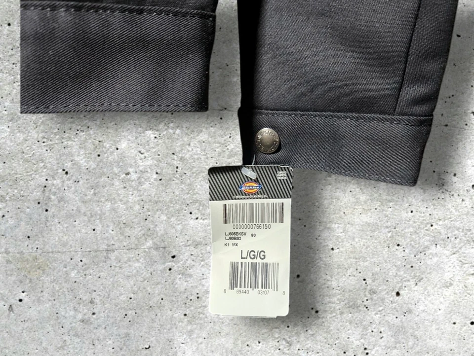 Dickies Industrial Insulated Color Block Black Jacket LJ605BKSV Men's Large New - Image 4 of 4