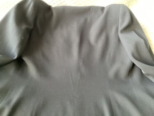 Oscar de la Renta for Saks Fith Avenue vintage midnight blue jacket size 10 - Picture 8 of 11