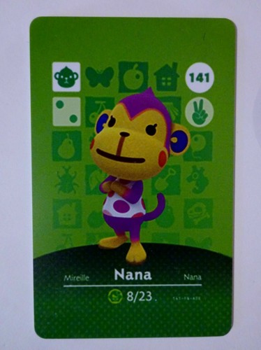 Animal Crossing NFC Amiibo Karten 100-199 Bewohner für Switch Lite New 3DS - Bild 44 von 102